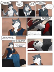 Rating: Questionable Score: 0 Tags: 2013 3:4 abs anthro apple_inc. athletic bear bed biceps bottomwear boxers_(clothing) canid canine canis cellphone clothed clothing comic dialogue domestic_dog duo e621 electronics english_text fur furniture garret_(rain-yatsu) giant_panda hi_res husky inside iphone jacket male mammal muscular nordic_sled_dog pants pecs phone rain-yatsu rainier_(rain-yatsu) seattle_fur shirt smartphone spitz text topless topwear underwear User: bunchy7s