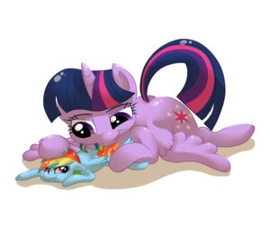 Rating: Safe Score: 0 Tags: 2013 annoyed blue_body blue_feathers blue_fur bodily_fluids cutie_mark duo e621 equid equine feathered_wings feathers female friendship_is_magic fur hair hasbro horn licking mammal micro multicolored_hair my_little_pony mythological_creature mythological_equine mythology pegasus purple_body purple_eyes purple_fur purple_hair rainbow_dash_(mlp) rainbow_hair saliva simple_background tongue tongue_out trench-meat twilight_sparkle_(mlp) two_tone_hair white_background winged_unicorn wings User: bunchy7s