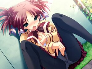 Rating: Explicit Score: 0 Tags: 1girls blush breasts cameltoe clothed_masturbation clothing female game_cg green_eyes harukazedori_ni_tomarigi_wo masturbation momotani_harune open_mouth panties panties_under_pantyhose pantyhose pussy pussy_juice red_hair rule34 school_uniform self_fondle serafuku solo source_request striped striped_panties tsurugi_hagane underwear wet wet_panties User: bunchy7s