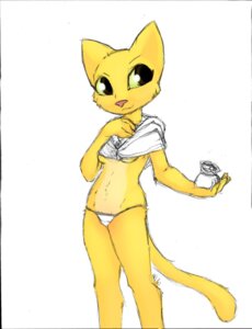 Rating: Questionable Score: 0 Tags: anthro breasts buttercup_saiyan clothed clothing e621 felid female hi_res katia_managan khajiit mammal microsoft prequel_adventure simple_background solo stripper tail the_elder_scrolls thong topless underwear white_background User: bunchy7s