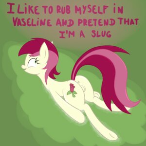 Rating: Explicit Score: 0 Tags: 1:1 anus cutie_mark e621 earth_pony english_text equid equine female feral friendship_is_magic genitals green_eyes hair hasbro horse mammal multicolored_hair my_little_pony pony quadruped red_hair rose_(mlp) roseslug solo tail text two_tone_hair vulva w300 User: bunchy7s