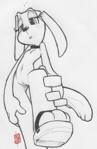 Rating: Explicit Score: 0 Tags: anthro below_view brandy_&amp;_mr_whiskers brandy_harrington canine collar disney disney_channel dog female female_only flat_chest footwear fur furry furry_tail hand_on_leg mammal monochrome nipples nude on_one_foot pussy rule34 solo standing tagme tail toon_disney User: bunchy7s