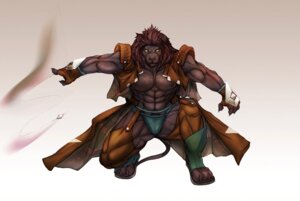 Rating: Safe Score: 0 Tags: anthro asian_clothing clothed clothing e621 east_asian_clothing felid fundoshi japanese_clothing kuro_kemuri lion male mammal muscular muscular_male pantherine skimpy solo tail underwear weapon User: bunchy7s