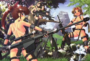Rating: Explicit Score: 0 Tags: 3girls armwear belt casual convenient_censoring female firearm footwear gun handgun handwear hase_yu headwear human legwear multiple_females multiple_girls nude outdoors pale_skin rifle rule34 tactical_nudity tanline weapon User: bunchy7s