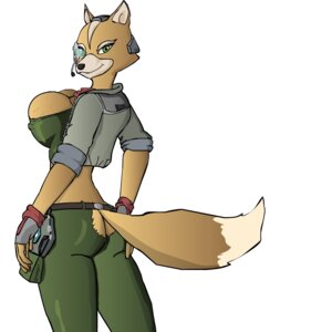 Rating: Questionable Score: 0 Tags: 1:1 anthro armor big_breasts biped breasts butt butt_cleavage butt_cutout canid canine clothing crossgender cutout digital_media_(artwork) e621 eevo_(author) female fox fox_mccloud furgonomics gloves handwear headgear helmet huge_breasts looking_at_viewer looking_back mammal mtf_crossgender nintendo nipples portrait rear_view side_boob solo standing star_fox tail tail_clothing three-quarter_portrait User: bunchy7s