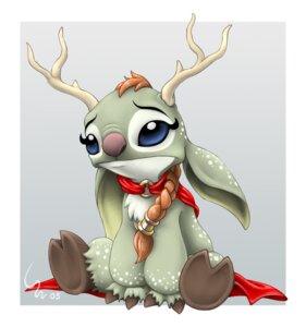 Rating: Safe Score: 0 Tags: alien antlers border braided_hair brown_claws cape chest_tuft claws clothing disney e621 experiment_(lilo_and_stitch) eyebrows eyelashes fan_character female fur green_body green_fur hair hooves horn lilo_and_stitch orange_hair raised_inner_eyebrows ribera sad shyft single_braid sitting solo tuft white_border User: bunchy7s