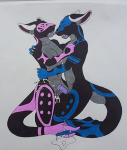 Rating: Explicit Score: 0 Tags: anthro bodily_fluids breasts chevronfox cum cum_inside duo e621 eyes_closed female genital_fluids genitals hi_res hug kneeling krii licking male male/female markings multi_genitalia nicky_(artist) penetration saint_position sex tail tail_fetish tail_genitals tail_insertion tail_mouth tail_penetration tail_play tail_sex tail_vulva tongue tongue_out unusual_anatomy unusual_genitalia_placement unusual_tail unusual_vulva_placement vulva User: bunchy7s