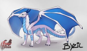 Rating: Safe Score: 0 Tags: abstract_background blue_body blue_scales byzil claws conditional_dnp dragon e621 ears_back english_text european_mythology feet female feral frisky_ferals green_eyes hi_res hindpaw horn logo membrane_(anatomy) membranous_wings mythological_creature mythological_scalie mythology paws pivoted_ears scales scalie sefeiren simple_background solo spines standing tail text western_dragon wings User: bunchy7s