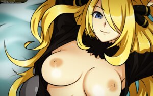 Rating: Questionable Score: 0 Tags: bed blonde_hair blue_eyes breasts breasts_apart cynthia_(pokemon) female female_only hair_ornament hair_over_one_eye highres human human_only large_breasts long_hair lying nintendo nipples nude pokemon pokemon_dppt rule34 smile solo topless wallpaper User: bunchy7s Rating: Questionable Score: 0 Tags: bed blonde_hair blue_eyes breasts breasts_apart cynthia_(pokemon) female female_only hair_ornament hair_over_one_eye highres human human_only large_breasts long_hair lying nintendo nipples nude pokemon pokemon_dppt rule34 smile solo topless wallpaper User: bunchy7s