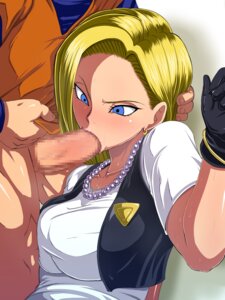 Rating: Explicit Score: 0 Tags: 1girls :>= android_18 blonde_hair blue_eyes bracelet breast_press breasts censored dragon_ball dragon_ball_(series) dragon_ball_z earrings eyeliner fellatio female fingernails gloves gold_earrings hand_on_head highres human jewelry krillin kuririn lipstick makeup male milf mosaic_censoring necklace oral partial_male pearl_necklace penis raburebo rule34 shorter_male/taller_female straight sweat vacuum_fellatio User: bunchy7s Rating: Explicit Score: 0 Tags: 1girls :>= android_18 blonde_hair blue_eyes bracelet breast_press breasts censored dragon_ball dragon_ball_(series) dragon_ball_z earrings eyeliner fellatio female fingernails gloves gold_earrings hand_on_head highres human jewelry krillin kuririn lipstick makeup male milf mosaic_censoring necklace oral partial_male pearl_necklace penis raburebo rule34 shorter_male/taller_female straight sweat vacuum_fellatio User: bunchy7s