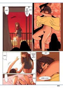 Rating: Explicit Score: 0 Tags: 2girls bed blush english feet female hard_translated hug kishi_torajiro lying maka_maka multiple_females multiple_girls panties pubic_hair rule34 sunset translated yuri User: bunchy7s