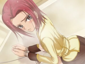 Rating: Explicit Score: 0 Tags: 40010prototype blush bondage bound_hands bound_wrists breasts code_geass female kallen_stadtfeld red_hair rule34 school_uniform see-through short_hair solo wet wet_clothes User: bunchy7s