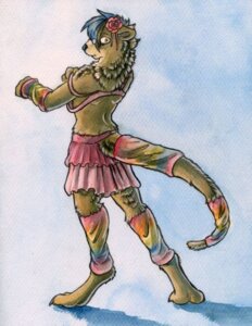 Rating: Safe Score: 0 Tags: 2012 anthro arm_warmers armwear blue_hair bottomwear bra brown_body brown_fur clothed clothing crossdressing e621 embarrassed eyewear femboy flower fur glasses hair male mammal mustelid otter pink_clothing plant rainbow ruaidri scott_otter skirt solo surprised tail traditional_media_(artwork) underwear User: bunchy7s