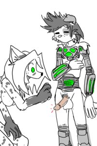 Rating: Explicit Score: 0 Tags: 2013 2:3 anthro breasts canid canine canis cybernetics cyborg domestic_dog duo e621 erection female genet genitals hair hi_res humanoid_genitalia humanoid_penis long_hair machine male mammal nude penis pubes raiettei_(artist) viverrid User: bunchy7s