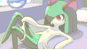 Rating: Explicit Score: 0 Tags: color female female_only green_hair hair indoors kirlia lying on_back panties panties_around_leg panties_down panty_pull pokemon pokemon_(species) pokemon_rse rule34 solo tagme undressing User: bunchy7s