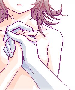 Rating: Safe Score: 0 Tags: 2channel 5:6 arty_crop breast_shot breasts digital_media_(artwork) disembodied_hand duo e621 female grandfathered_content hand_holding human human_only low_res mammal neji_neji not_furry nude oekaki open_mouth simple_background small_breasts torso_shot white_background User: bunchy7s