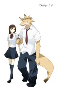 Rating: Safe Score: 0 Tags: accessory anthro bottomwear canid canine clothed clothing dlion0000 duo e621 female female_on_anthro fox human human_on_anthro interspecies kemokare male male/female male_on_human mammal music_player necktie romantic romantic_couple shirt simple_background skirt tail topwear white_background white_clothing white_shirt white_topwear User: bunchy7s
