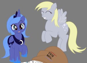 Rating: Safe Score: 0 Tags: alpha_channel blue_hair crown cutie_mark derpy_hooves_(mlp) dunkinbean duo e621 equid equine feathered_wings feathers female feral friendship_is_magic hair hasbro headgear horn letter mail mammal my_little_pony mythological_creature mythological_equine mythology pegasus princess_luna_(mlp) quadruped sack simple_background tail transparent_background winged_unicorn wings User: bunchy7s