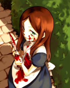 Rating: Questionable Score: 0 Tags: 4:5 alice_liddell american_mcgee's_alice blood blood_on_face blood_on_knife bodily_fluids brown_hair creepy_smile e621 female grandfathered_content green_eyes gwayom hair holding_knife holding_object human human_only knife long_hair looking_at_viewer low_res mammal not_furry smile smiling_at_viewer solo vorpal_blade User: bunchy7s Rating: Questionable Score: 0 Tags: 4:5 alice_liddell american_mcgee's_alice blood blood_on_face blood_on_knife bodily_fluids brown_hair creepy_smile e621 female grandfathered_content green_eyes gwayom hair holding_knife holding_object human human_only knife long_hair looking_at_viewer low_res mammal not_furry smile smiling_at_viewer solo vorpal_blade User: bunchy7s