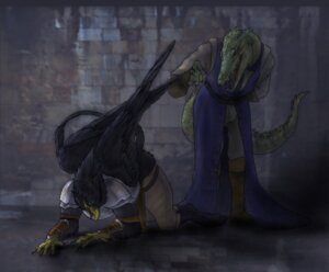 Rating: Safe Score: 0 Tags: anthro armor avian beak bracers butt crocodile crocodilian dark duo e621 feathered_wings feathers gryphon inviting male mythological_avian mythological_creature mythology open_mouth rayndancer reptile sagisou scalie scar tail tongue wings User: bunchy7s