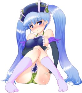 Rating: Explicit Score: 0 Tags: blue_eyes blue_hair feet female footwear goban gretel kneehighs otogi-jushi_akazukin panties rule34 socks tied_hair twintails underwear User: bunchy7s