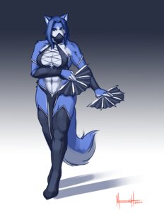 Rating: Safe Score: 0 Tags: 2011 abs anthro biceps big_breasts biped blue_body blue_fur blue_hair breasts canid canine canis cosplay digital_media_(artwork) e621 female fur hair hopey kitana kortana mammal meesh mortal_kombat muscular muscular_anthro muscular_female pose simple_background solo standing tail weapon wolf User: bunchy7s