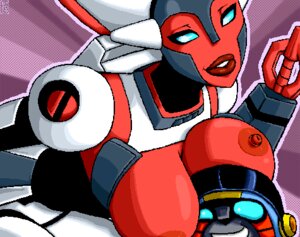Rating: Explicit Score: 0 Tags: alien alien_girl big_breasts breasts breasts_on_head female hot_shot male mechanical mindsedge naughty naughty_face nurse nurse_cap pervert red_alert red_alert_(femme) red_lipstick red_nipples red_skin robot robot_boy robot_girl rule34 straight transformers transformers_animated User: bunchy7s