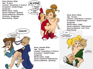 Rating: Explicit Score: 0 Tags: 3boys 3girls ahe_gao alvin_and_the_chipmunks alvin_seville anthro anus ass balls blonde_hair breast_grab breasts brittany_miller brown_eyes brown_hair chipmunk clothed_male_nude_female cowgirl_position cum cum_in_pussy cum_inside doggy_style eleanor_miller english_text female glasses green_eyes jeanette_miller leg_grab male multiple_boys multiple_females multiple_girls multiple_males neo nipples panties panty_pull penis ponytail pussy pussy_juice rodent rule34 sex simon_seville skirt skirt_lift speech_bubble squirrel standing standing_sex straight surprised testicles theodore_seville vaginal vaginal_penetration vaginal_sex User: bunchy7s