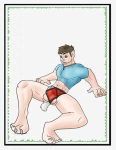 Rating: Explicit Score: 0 Tags: abs balls border bulge canid canine canis clothed clothing domestic_dog e621 easyspark genitals hi_res husky male mammal nordic_sled_dog solo spitz transformation underwear white_border User: bunchy7s