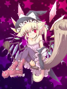 Rating: Safe Score: 0 Tags: 3:4 abstract_background ahoge animal_humanoid blonde_hair blush broom canid canid_humanoid canine canine_humanoid cleaning_tool clothing crystal e621 female flandre_scarlet fox fox_humanoid fox_tail futatsuki_hisame hair hat headgear headwear hi_res humanoid knife legwear lingerie looking_at_viewer mammal mammal_humanoid red_eyes simple_background smile solo star stockings touhou vampire weapon wings witch_hat young young_female young_humanoid User: bunchy7s