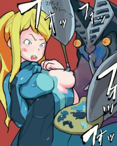 Rating: Explicit Score: 0 Tags: alien_baltan artist_request baltan blonde_hair blush body_paint bodypaint bodysuit breasts false_clothes female human lowres metroid nintendo nipples paint painted_clothes ponytail rule34 samus_aran tied_hair ultraman_(franchise) zero_suit zero_suit_samus User: bunchy7s
