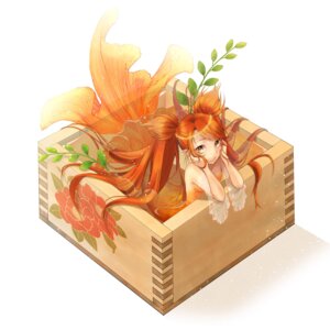 Rating: Safe Score: 0 Tags: 1:1 alcohol animal_humanoid aquatic aquatic_humanoid arm_support beverage container cyprinid cypriniform e621 female fish fish_humanoid food goldfish hair high-angle_view humanoid humanoid_pointy_ears in_beverage in_container in_cup in_food iria_(yumeirokingyo) jewelry leaning_on_elbow long_hair looking_at_viewer merfolk micro on_food orange_eyes orange_hair pigtails pointy_ears sake scales simple_background solo split_form water User: bunchy7s