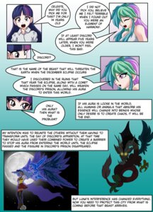 Rating: Safe Score: 0 Tags: alternate_species chimera clothed clothing comic dialogue discord_(mlp) draconequus e621 english_text female friendship_is_magic hair hasbro hi_res human humanized mammal mauroz my_little_pony night princess_celestia_(mlp) princess_luna_(mlp) purple_hair school_uniform text twilight_sparkle_(mlp) uniform User: bunchy7s