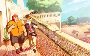 Rating: Safe Score: 0 Tags: 5_fingers accessory anthro bear black_nose blazingcheecks bobo_(blazingcheecks) bottomwear canid canine car cel_shading cigarette clothed clothing dipstick_tail duo e621 facial_hair fingers flip_flops footwear fox front_view fully_clothed fur gesture gloves_(marking) hair hand_gesture hand_holding hi_res jacket legwear looking_aside looking_at_another male mammal markings multicolored_tail necktie open_mouth open_smile orange_body orange_fur outside overweight pants plant plant_pot pointing potted_plant red_hair red_nose romantic romantic_ambiance romantic_couple sandals say shaded shirt shoes short_hair shorts sideburns sky smile smoke smoking socks t-shirt tail tail_markings tan_body tan_fur topwear tree vehicle walking white_body white_fur zipp_(blazingcheecks) User: bunchy7s