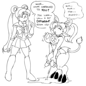 Rating: Explicit Score: 0 Tags: 2girls bishoujo_senshi_sailor_moon breast_udders breasts chibi_usa clothing cow_girl female female_only hooves lactation large_breasts milk no_color p.chronos pointy_ears rule34 sailor_chibi_moon sailor_moon sequence skirt tail torn_clothes transformation udders usagi_tsukino User: bunchy7s