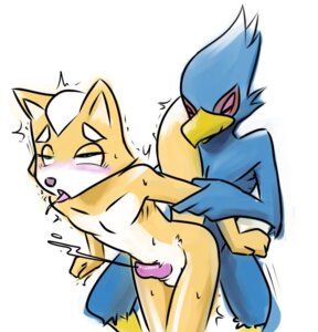 Rating: Explicit Score: 0 Tags: abs anal anal_penetration anthro anthro_on_anthro arm_grab arm_pull avian balls beak bird blue_body blue_feathers blush bodily_fluids canid canine colored cum cumshot duo e621 ejaculation erection eyes_closed falco_lombardi falcon falconid feathers fox fox_mccloud from_behind_position genital_fluids genitals green_eyes hands-free interspecies male male/male male_penetrated mammal minus8 nintendo nude open_mouth orgasm penetration penis prison_guard_position raised_tail sex shaking simple_background standing star_fox tail tongue tongue_out trembling white_background User: bunchy7s