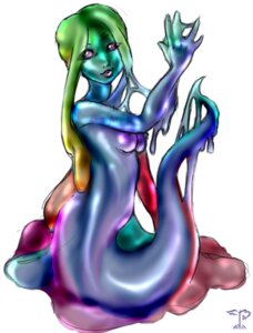 Rating: Questionable Score: 0 Tags: apode breasts colorful_theme draconcopode e621 female goo_creature humanoid iridescent iridescent_body iridescent_slime lamia legless looking_at_viewer nipples non-mammal_breasts non-mammal_nipples rainbow reptile scalie serpentine signature snake solo split_form unknown_artist unknown_artist_signature User: bunchy7s