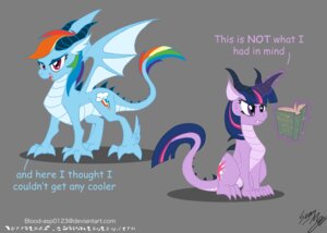Rating: Safe Score: 0 Tags: absurd_res after_transformation alpha_channel alternate_species blood-asp0123 blue_body blue_fur book claws cutie_mark dragon dragonification dragonified duo e621 english_text female feral friendship_is_magic fur hair hasbro hi_res horn membrane_(anatomy) membranous_wings multicolored_hair my_little_pony mythological_creature mythological_scalie mythology purple_body purple_fur purple_hair rainbow_dash_(mlp) rainbow_hair scalie simple_background tail text transparent_background twilight_sparkle_(mlp) two_tone_hair wings User: bunchy7s