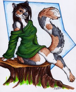 Rating: Safe Score: 0 Tags: 2012 anthro bottomless clothed clothing domestic_cat e621 felid feline felis female foxene mammal solo sweater tail topwear traditional_media_(artwork) User: bunchy7s Rating: Safe Score: 0 Tags: 2012 anthro bottomless clothed clothing domestic_cat e621 felid feline felis female foxene mammal solo sweater tail topwear traditional_media_(artwork) User: bunchy7s