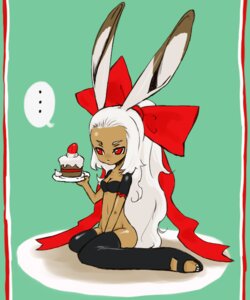 Rating: Safe Score: 0 Tags: animal_humanoid bottomless breasts cake chibi cleavage clothed clothing crop_top dark_body dark_skin dessert e621 female final_fantasy final_fantasy_xii food fran_(final_fantasy) fruit hair humanoid lagomorph lagomorph_humanoid legwear mammal mammal_humanoid plant red_eyes ribbons shirt solo square_enix strawberry thigh_highs topwear unknown_artist viera white_hair User: bunchy7s