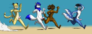 Rating: Explicit Score: 0 Tags: 2014 anthro arcticsnow1 balls blue_hair bootz canid canine canis cheetah clothing digital_media_(artwork) domestic_cat e621 erection felid feline felis folf_(elemental_wolf) genitals group hair hat headgear headwear hybrid male mammal metal_(artist) nude outside penis running shaded sky wolf zach_(gamerfox) User: bunchy7s
