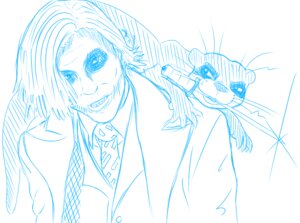 Rating: Safe Score: 0 Tags: batman_(series) blue_and_white dc_comics duo e621 feral flakes glistening human knife male mammal monochrome mustelid otter simple_background the_dark_knight the_joker white_background User: bunchy7s