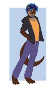 Rating: Safe Score: 0 Tags: 2012 anthro beard biped black_nose blue_eyes blue_hair brown_body brown_fur clothed clothing collar e621 ear_piercing facial_hair fur hair looking_at_viewer male mammal mustelid open_mouth otter piercing sabretoothed_ermine simple_background smile solo standing tail User: bunchy7s Rating: Safe Score: 0 Tags: 2012 anthro beard biped black_nose blue_eyes blue_hair brown_body brown_fur clothed clothing collar e621 ear_piercing facial_hair fur hair looking_at_viewer male mammal mustelid open_mouth otter piercing sabretoothed_ermine simple_background smile solo standing tail User: bunchy7s