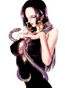 Rating: Questionable Score: 0 Tags: 1girls black-haired_female black_hair boa_hancock breasts cape cleavage clothing earrings epaulettes erect_nipples female female_focus female_only highres jewelry loise88 long_hair midriff navel nipples one_piece rule34 snake solo_focus straight_hair User: bunchy7s