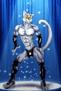 Rating: Questionable Score: 0 Tags: abs anthro big_eyes bleakcat bleakcat_(character) bulge clothing domestic_cat e621 felid feline felis looking_at_viewer male mammal muscular muscular_anthro muscular_male smile solo whiskers User: bunchy7s
