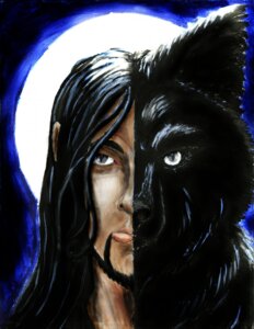 Rating: Safe Score: 0 Tags: anthro black_body black_fur black_hair black_nose bust_portrait canid canine canis e621 facial_hair fur grey_eyes hair hellgoddess hi_res human long_hair looking_at_viewer male mammal moon portrait solo supermoon wolf User: bunchy7s