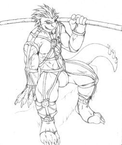 Rating: Safe Score: 0 Tags: anthro bikini claws clothed clothing collar darius_koopa_(character) e621 facial_hair goatee harness hi_res horn koopa male mario_bros monochrome muscular muscular_anthro muscular_male nintendo nipple_piercing nipples piercing scalie simple_background skimpy smile solo spiked_tail spikes spikes_(anatomy) swimwear tail tattoo tight_clothing two-piece_swimsuit utx-shapeshifter weapon white_background User: bunchy7s