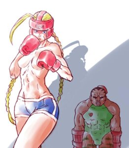 Rating: Questionable Score: 0 Tags: 1boy 1girls abs ahe_gao balrog black_hair blonde_hair boxing_gloves boxing_headgear braid breasts cammy_white cammy_white_(cosplay) capcom clothing_swap cosplay costume_switch crossdressing crossplay female gloves hair hat human kayoko_(artist) leotard long_hair looking_at_viewer male muscular nipples pecs red_boxing_gloves red_boxing_headgear red_gloves rule34 shorts straight_hair street_fighter teeth topless twin_braids User: bunchy7s