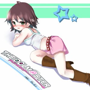 Rating: Explicit Score: 0 Tags: ahoge awakened_miki blush brown_hair female green_eyes hoshii_miki idolmaster on_side rule34 sho_(runatic_moon) short_hair User: bunchy7s