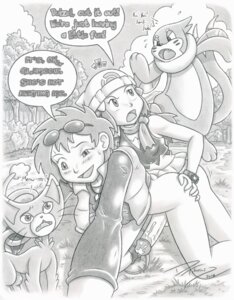 Rating: Explicit Score: 0 Tags: 2008 3_toes all_fours anal anal_penetration annoyed biped black_eyebrows bodily_fluids bottomless bottomwear breasts buizel butt butt_grab clothed clothed_sex clothing crossgender cum dawn_(pokemon) dialogue dtiberius e621 english_text erection eyebrows eyewear eyewear_on_head feet feral from_behind_position ftg_crossgender fti_crossgender generation_4_pokemon genital_fluids genitals glameow glans glasses glasses_on_head graphite_(artwork) grass grey_eyes grey_text grey_text_border group gynomorph gynomorph/gynomorph gynomorph_penetrated gynomorph_penetrating gynomorph_penetrating_gynomorph gynomorph_penetrating_intersex hand_on_butt hat headgear headwear human human_on_human human_penetrated human_penetrating human_penetrating_human humanoid_genitalia humanoid_penis intersex intersex/intersex intersex_penetrated intersex_penetrating intersex_penetrating_gynomorph intersex_penetrating_intersex intraspecies lidded_eyes mammal monochrome nintendo open_mouth outside penetration penis plant pleated_skirt pokemon pokemon_(species) pokemon_trainer quadruped sex shirt shrub signature skirt sky speech_bubble standing tail teeth text text_border thin_eyebrows toes tongue topwear traditional_media_(artwork) tree vest year zoey_(pokemon) User: bunchy7s